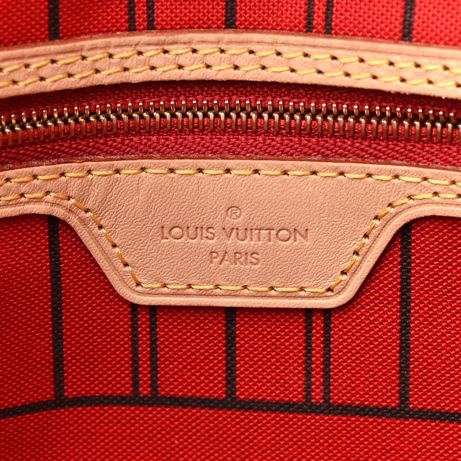 Louis Vuitton Monogram Neo Neverfull MM Cherry 7 of 10