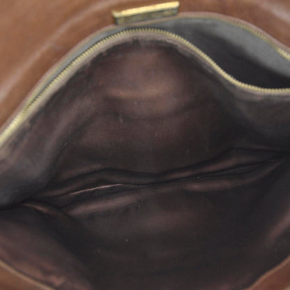 Bottega Veneta Vintage Intrecciato Clutch Brown 6 of 7