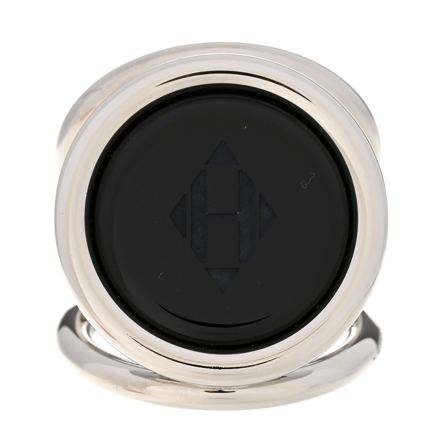 Palladium Trio Scarf Ring