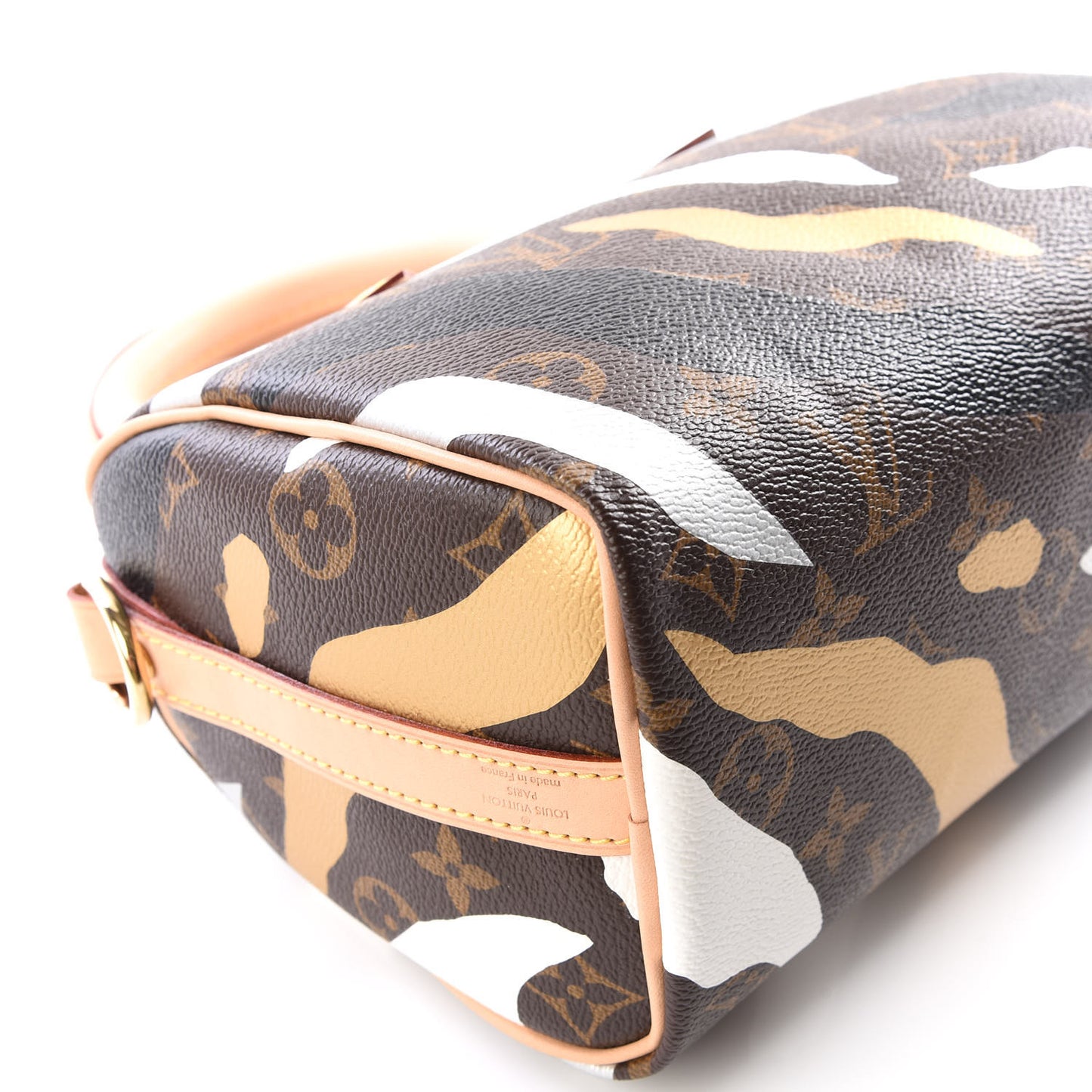 X LOL Monogram Speedy BB Gold Silver