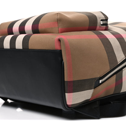 Burberry Vintage Check Jett Backpack Taupe Brown 8 of 8