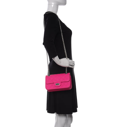 Chanel Goatskin Quilted 2.55 Reissue Mini Flap Fluorescent Pink 2 of 11