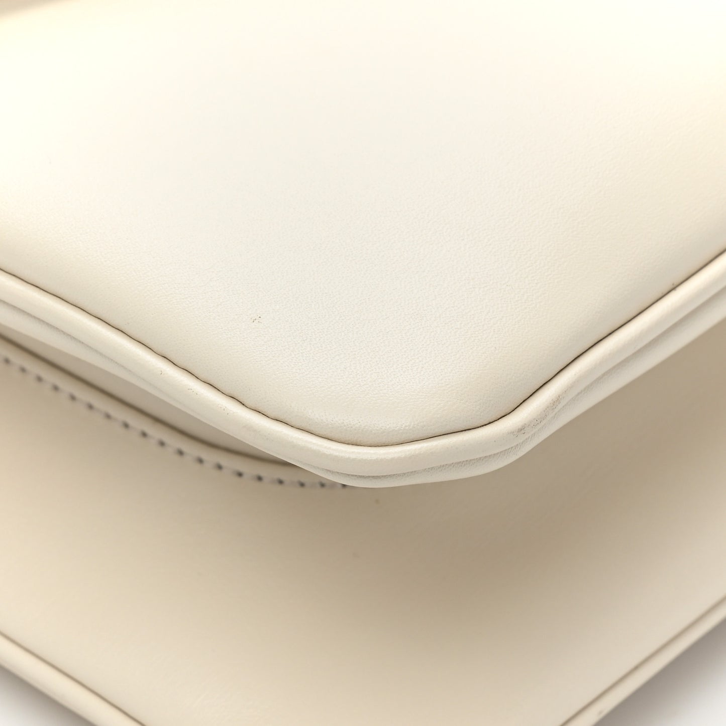 Vitello Palmellato Lux Crystal Medium Rajah Shoulder Bag Mystic White Multicolor