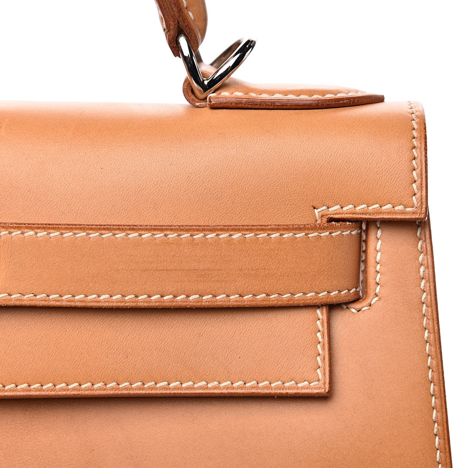 Hermes Vache Natural Kelly Sellier 28 28 of 35