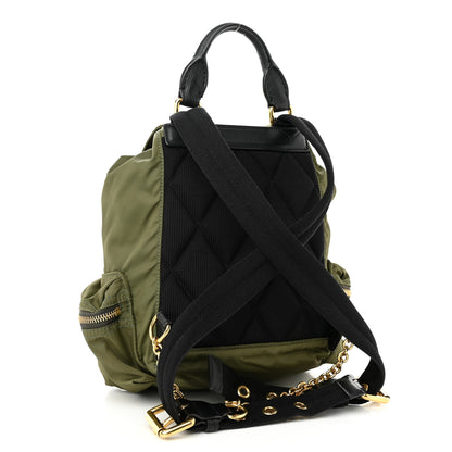 Burberry Nylon Small Crossbody Rucksack Backpack Canvas Green 3 of 10