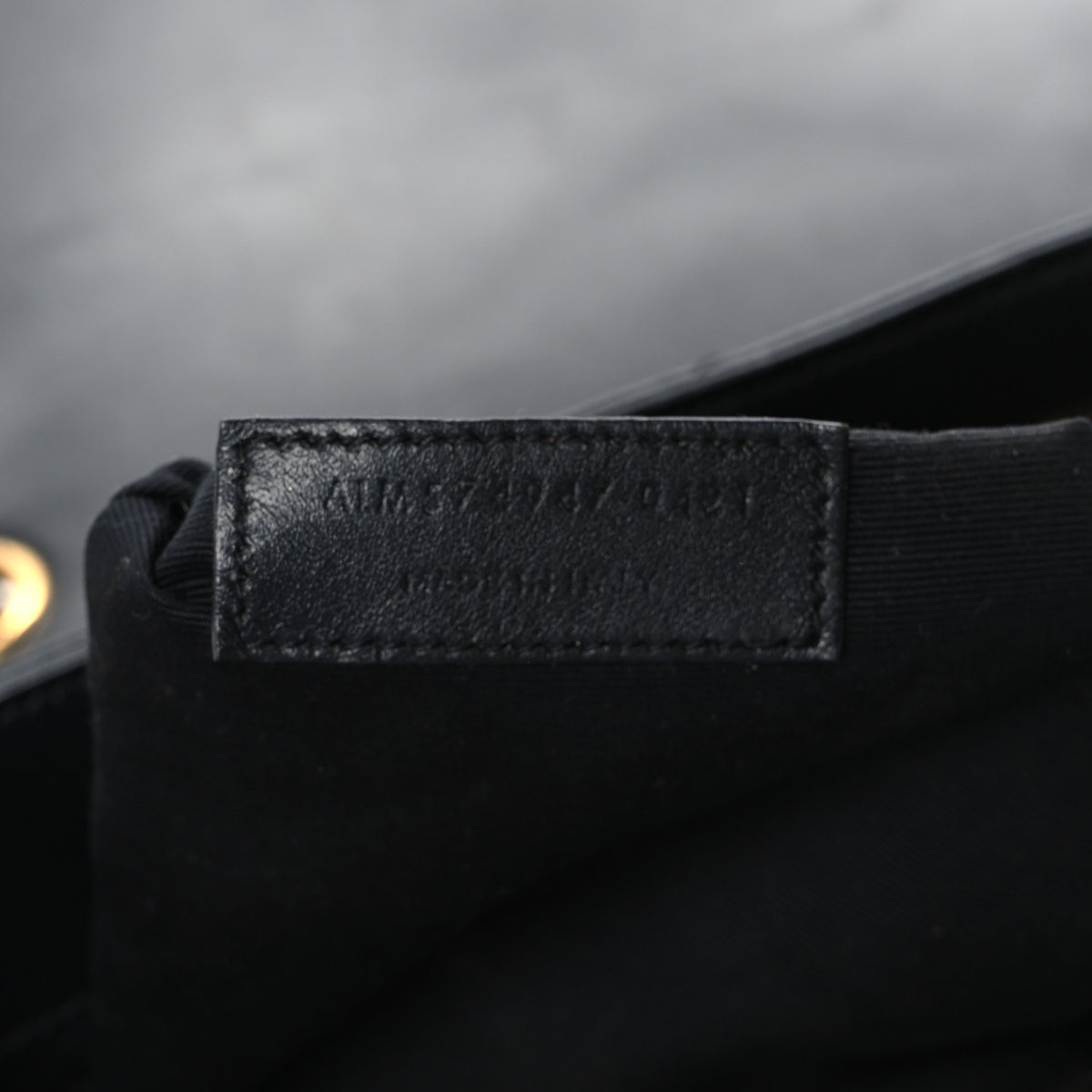 Saint Laurent Calfskin Y Quilted Monogram Large Loulou Chain Satchel Black 8 of 11