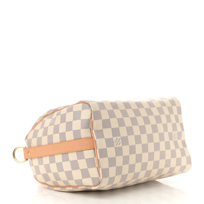 Louis Vuitton Damier Azur Speedy Bandouliere 25 4 of 10