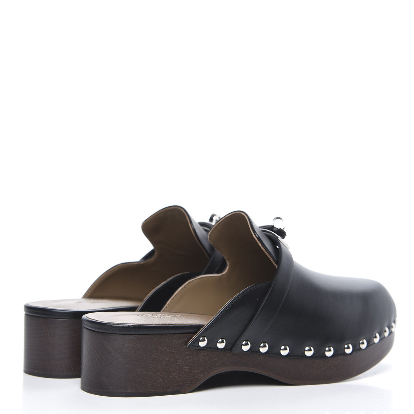 Calfskin Carlotta Mules 35 Black