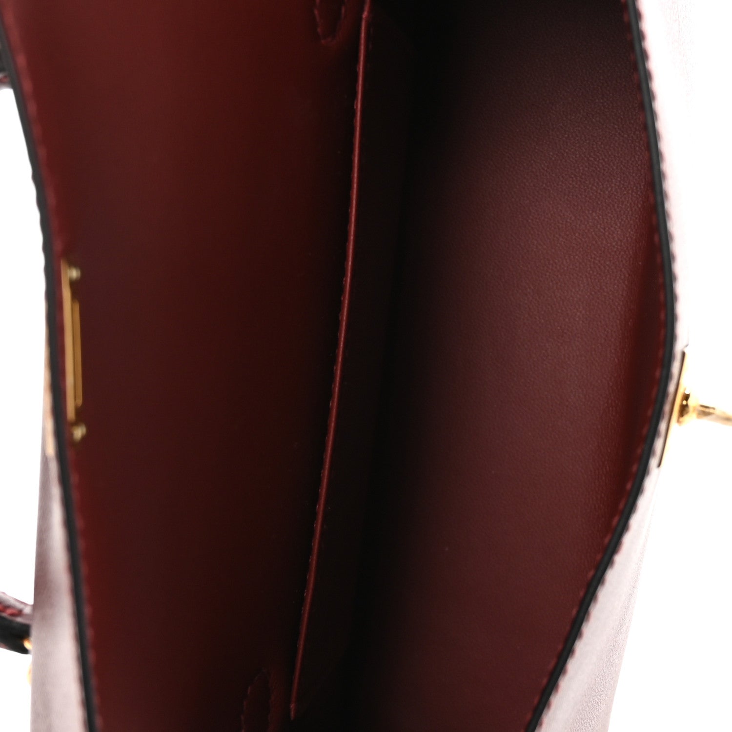 Hermes Madame Calfskin Mini Kelly Sellier 20 Rouge H 5 of 11