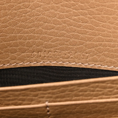 Gucci Dollar Calfskin Crystal Mini Dionysus Chain Wallet Natural Tan Black Diamond 7 of 11