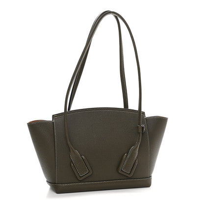 Bottega Veneta Grainy Calfskin Small Arco Kaki 3 of 12