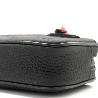 Louis Vuitton Taurillon Monogram Uniformes Solar Ray Soft Pochette Volga Belt Bag Black 10 of 10