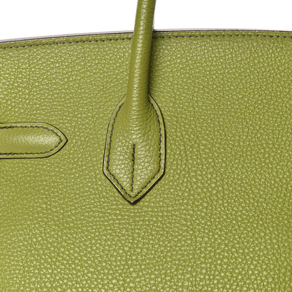 Hermes Togo Birkin 30 Vert Anis 31 of 44