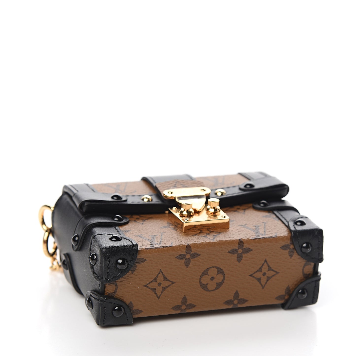 Reverse Monogram Essential Trunk Black