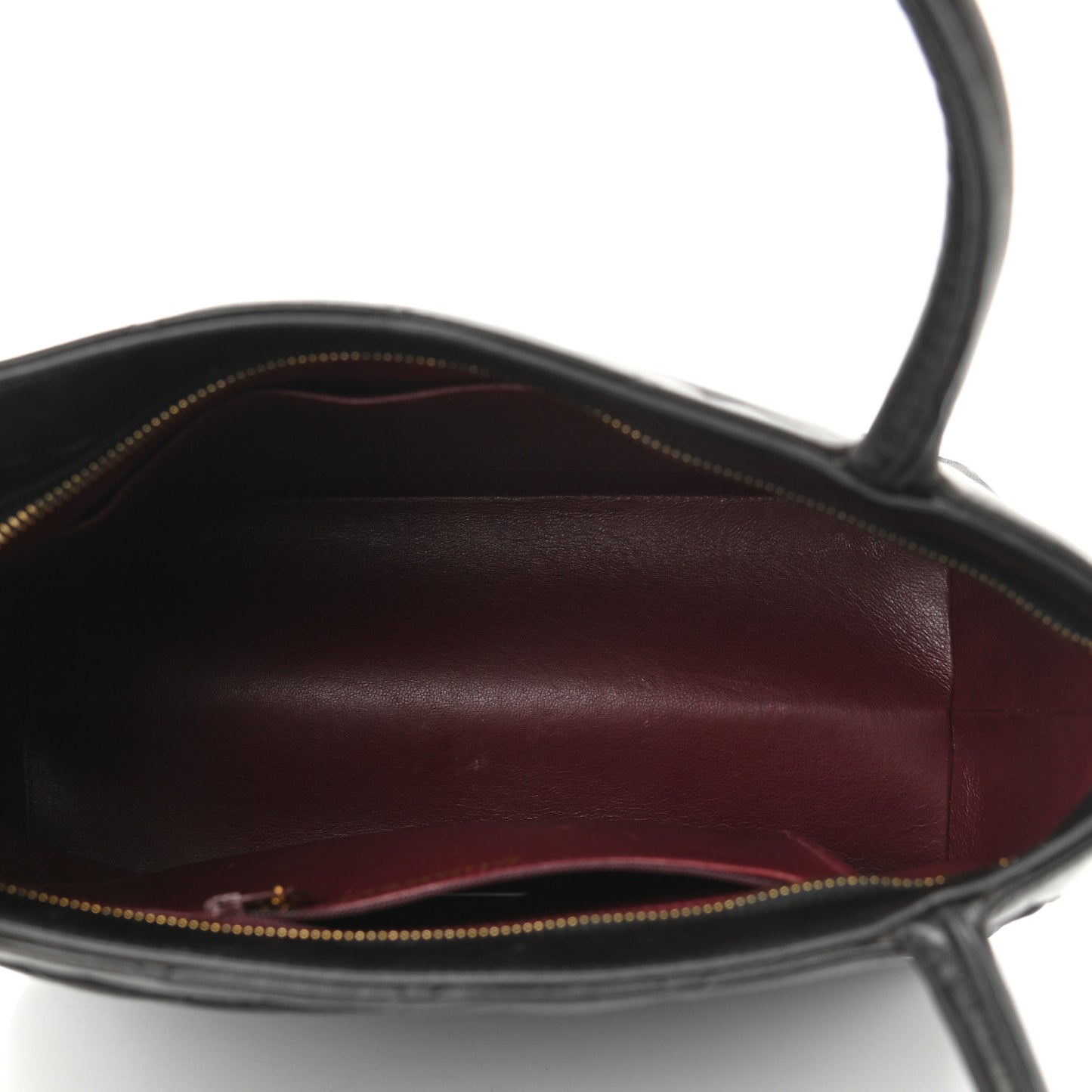 Caviar Quilted Medallion Tote Black