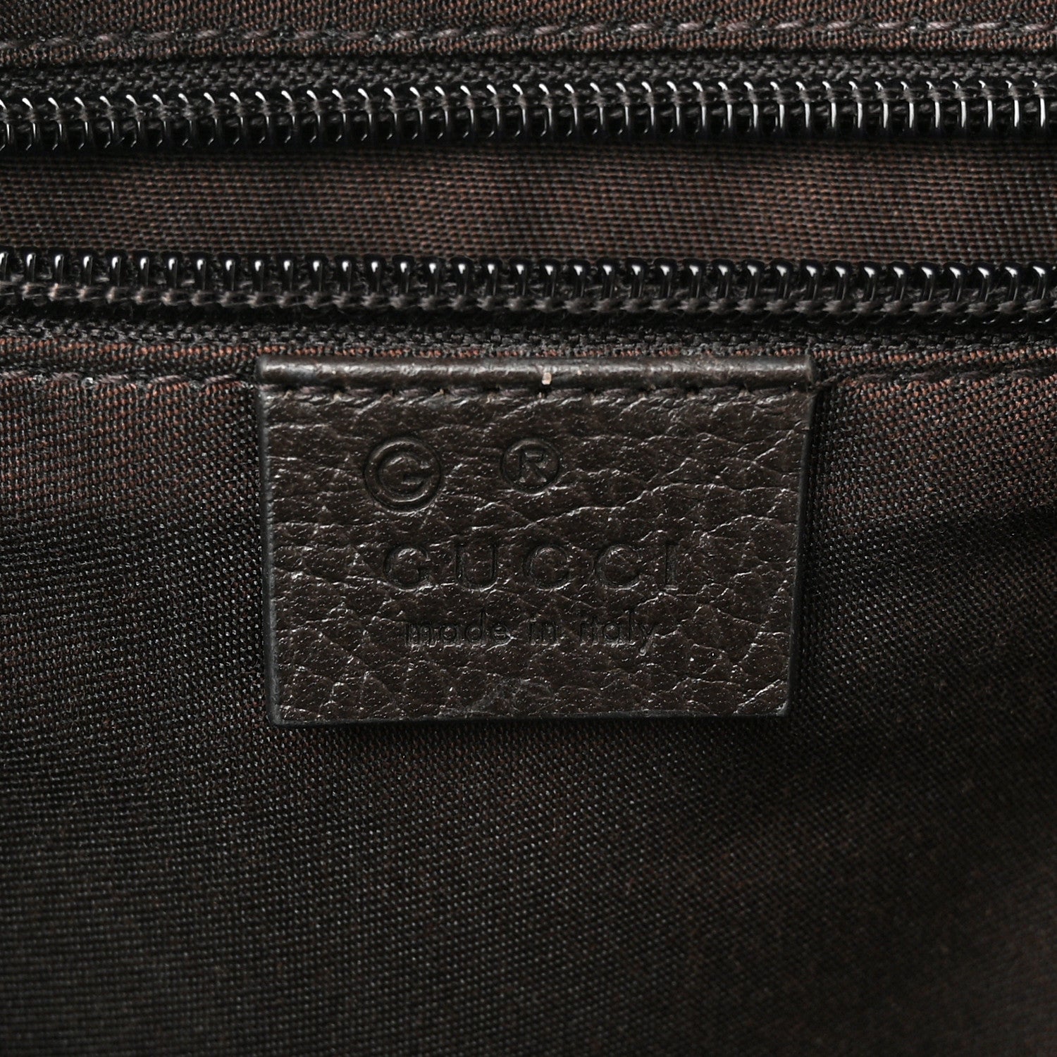 Gucci Monogram Travel Backpack Dark Brown 6 of 10