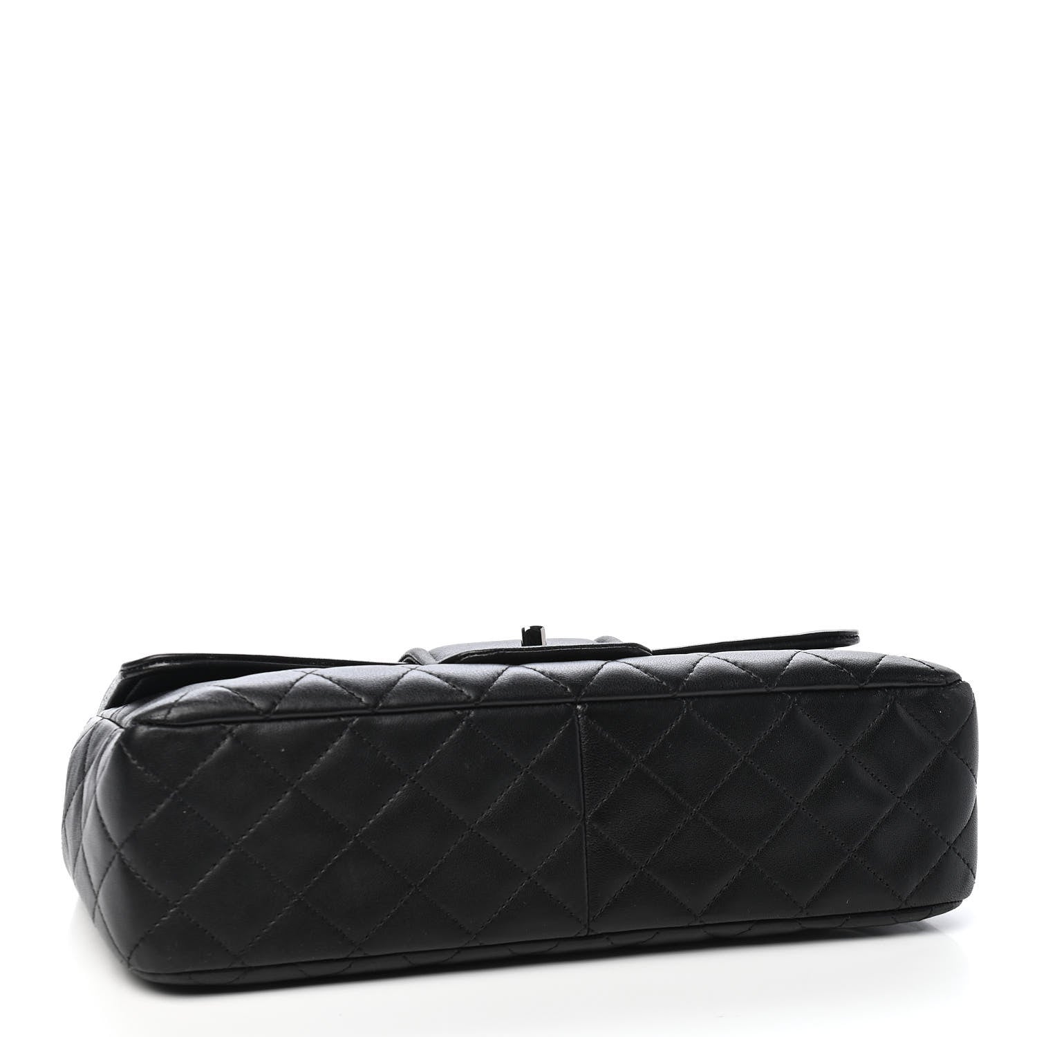 Chanel Lambskin Quilted Elementary Chic Flap Black 3 of 9