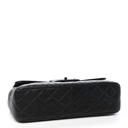 Chanel Lambskin Quilted Elementary Chic Flap Black 3 of 9