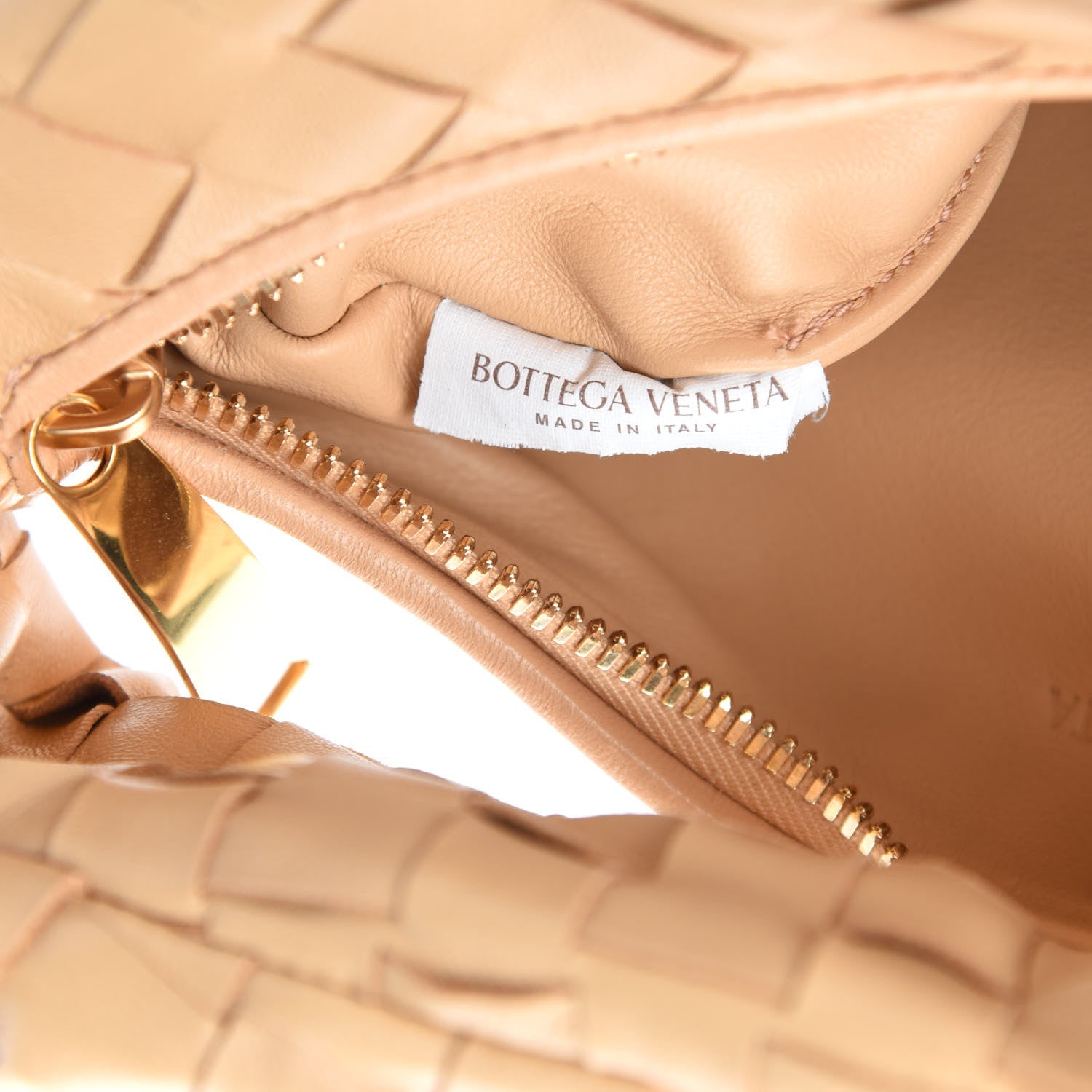 Bottega Veneta Nappa Intrecciato Mini Jodie Almond 9 of 11