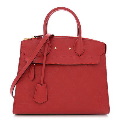 Louis Vuitton Empreinte Pont Neuf MM Cherry 1 of 14