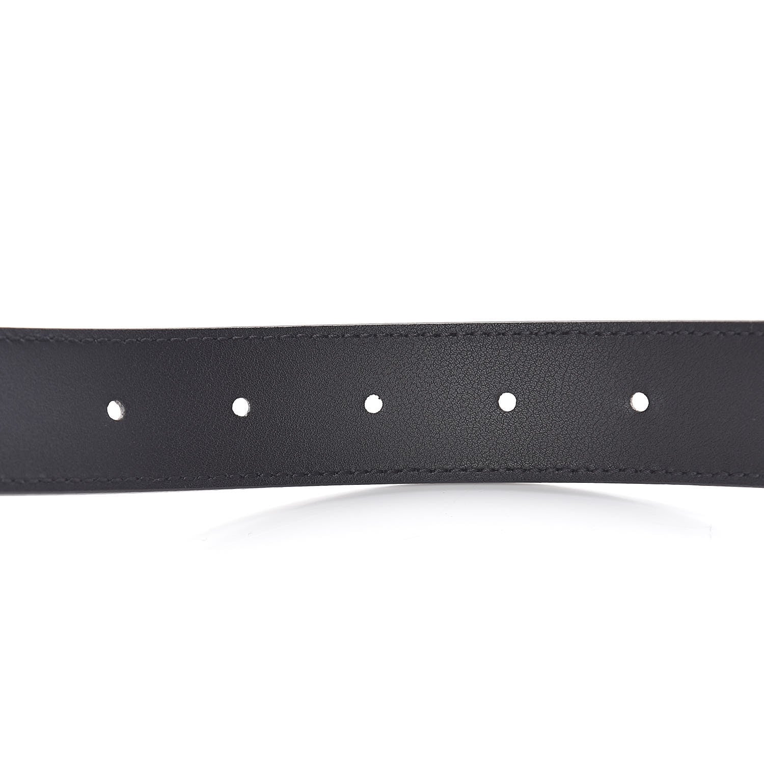 Gucci Calfskin Double G 30mm Belt 75 30 Black 5 of 6