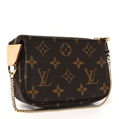 Louis Vuitton Monogram Mini Pochette Accessories 3 of 11