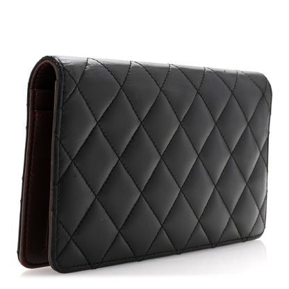 Chanel Lambskin Quilted Trendy CC Yen Wallet Black 5 of 24