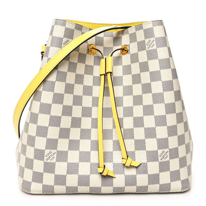 Louis Vuitton Damier Azur Neonoe MM Pineapple 1 of 9