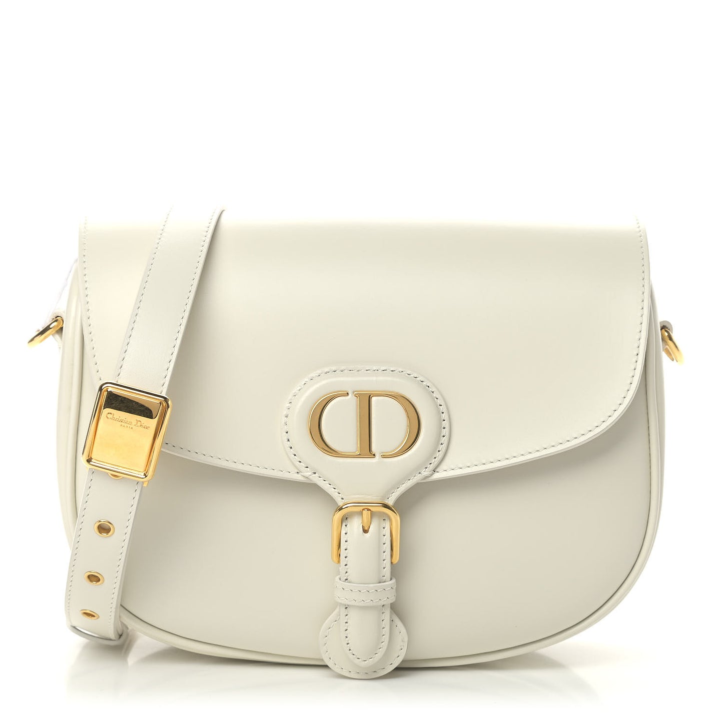 Box Calfskin Medium Bobby Flap Latte