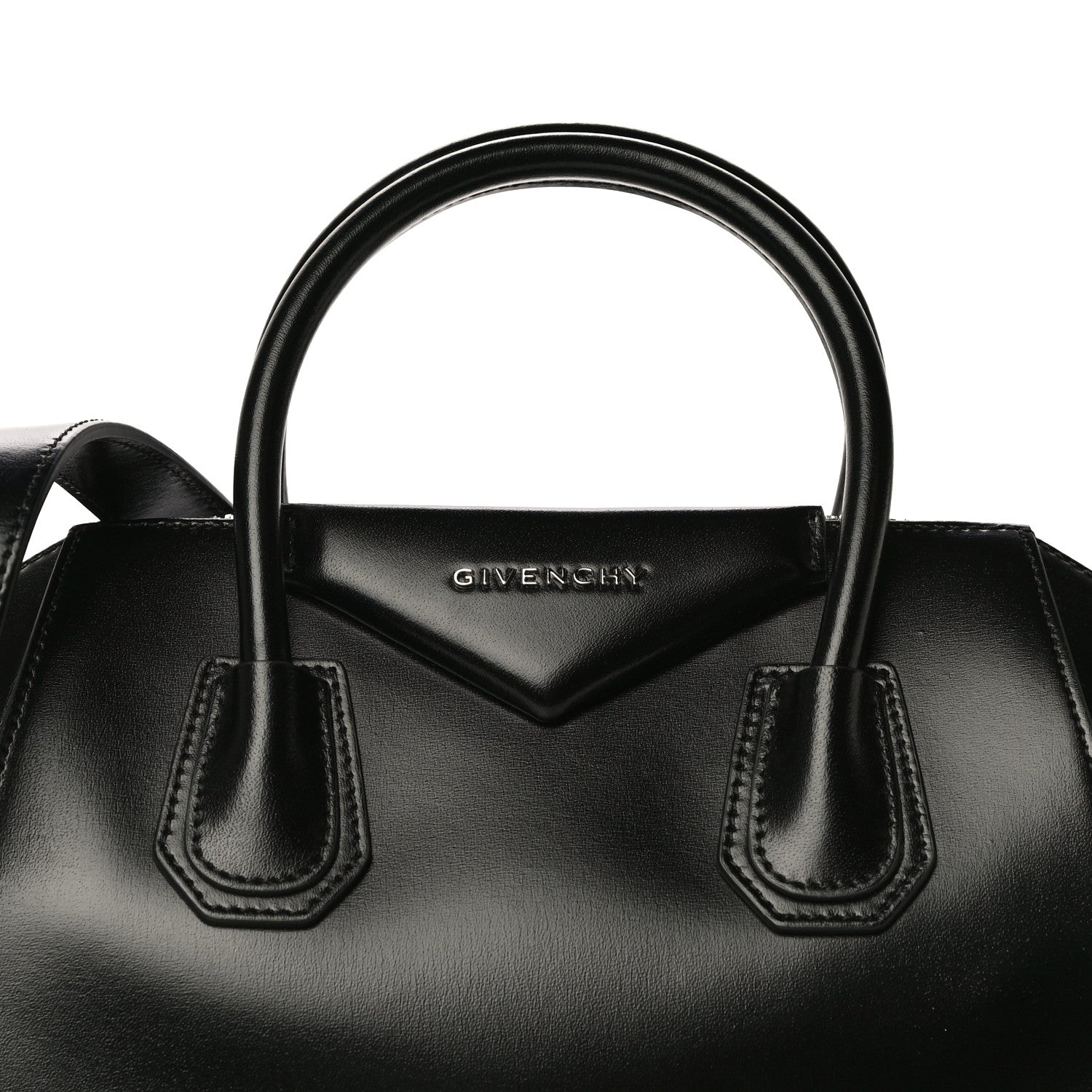Givenchy Shiny Lord Calfskin Small Antigona Black 8 of 10