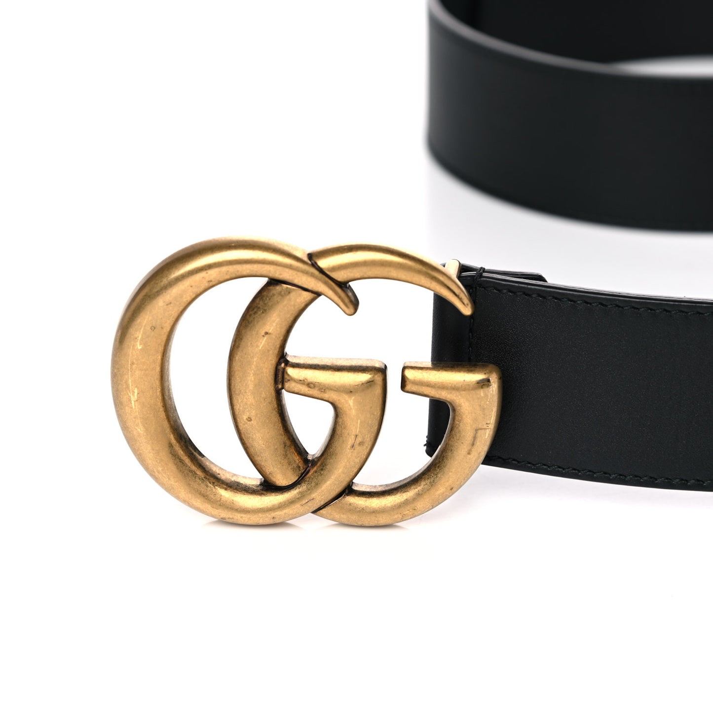 Calfskin Double G 40mm Belt 80 32 Black