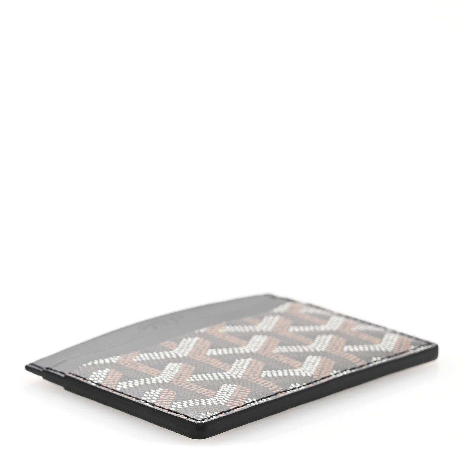 Goyard Goyardine Saint Sulpice Card Holder Black 4 of 8