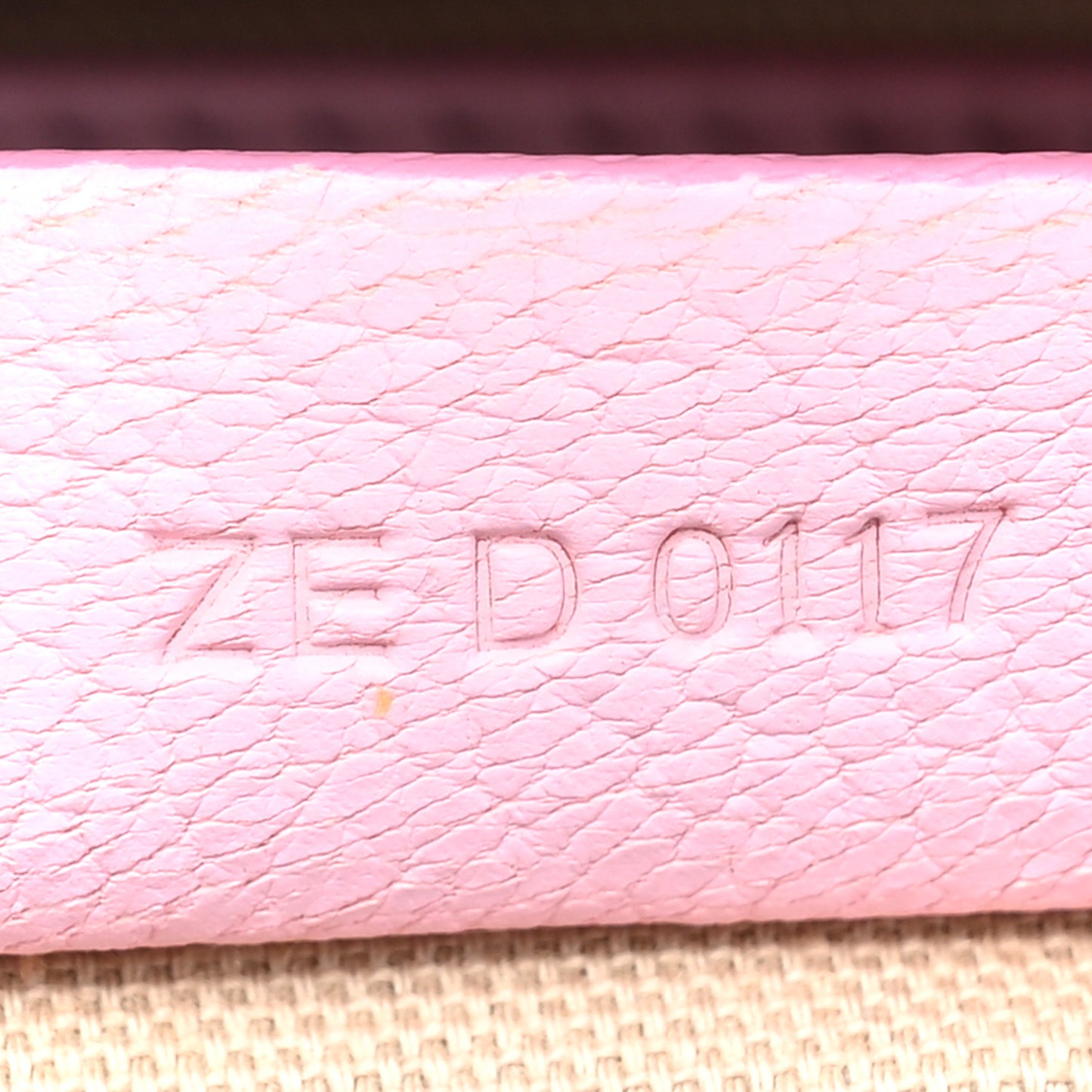 Sugar Goatskin Small Antigona Bright Pink