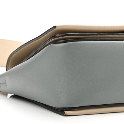 Celine Shiny Smooth Calfskin Medium Frame Shoulder Bag Grege Storm 9 of 19