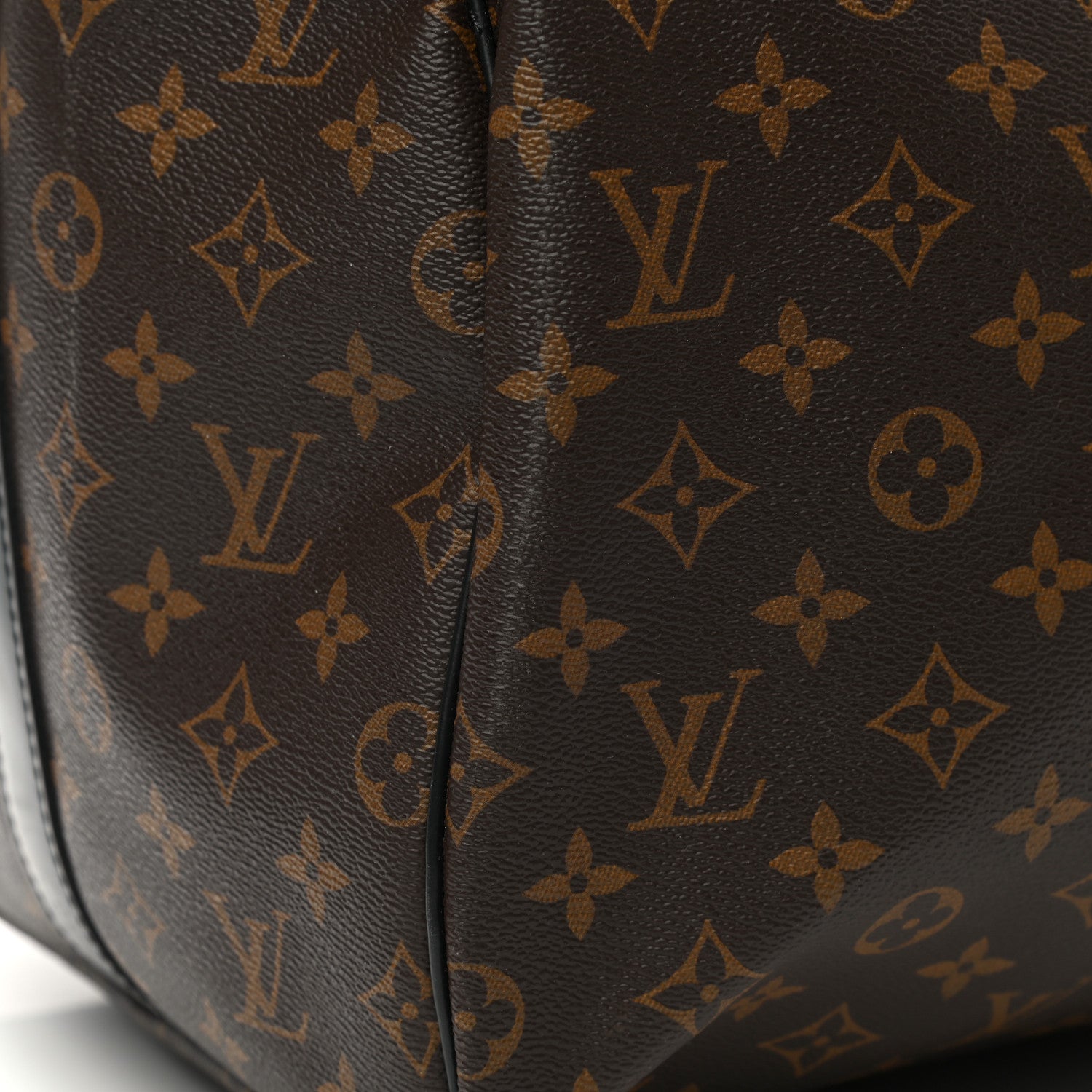 Louis Vuitton Monogram Macassar Keepall Bandouliere 55 11 of 16