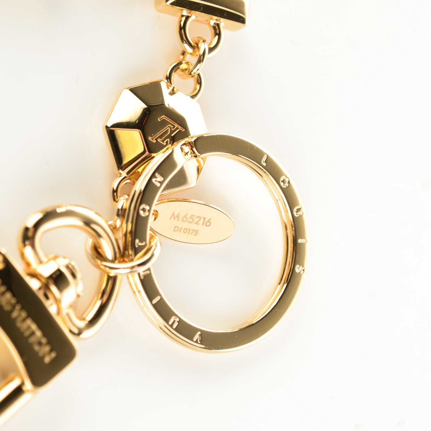 Louis Vuitton LV Facettes Key Holder Gold 4 of 7