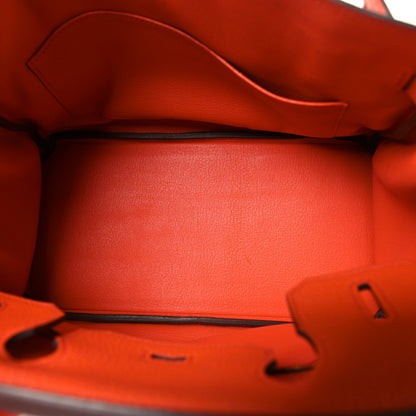 Hermes Togo Birkin 30 Feu 5 of 12