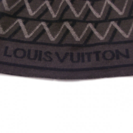 LV Architecture Wool Knit Cap Gray