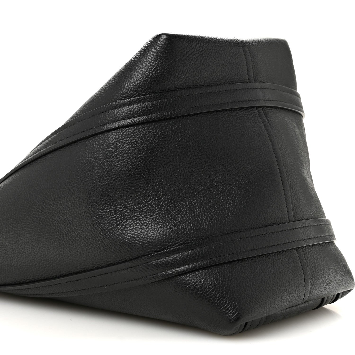 Balenciaga Grained Calfskin Small Everyday North South Shoulder Tote Bag Black 9 of 10