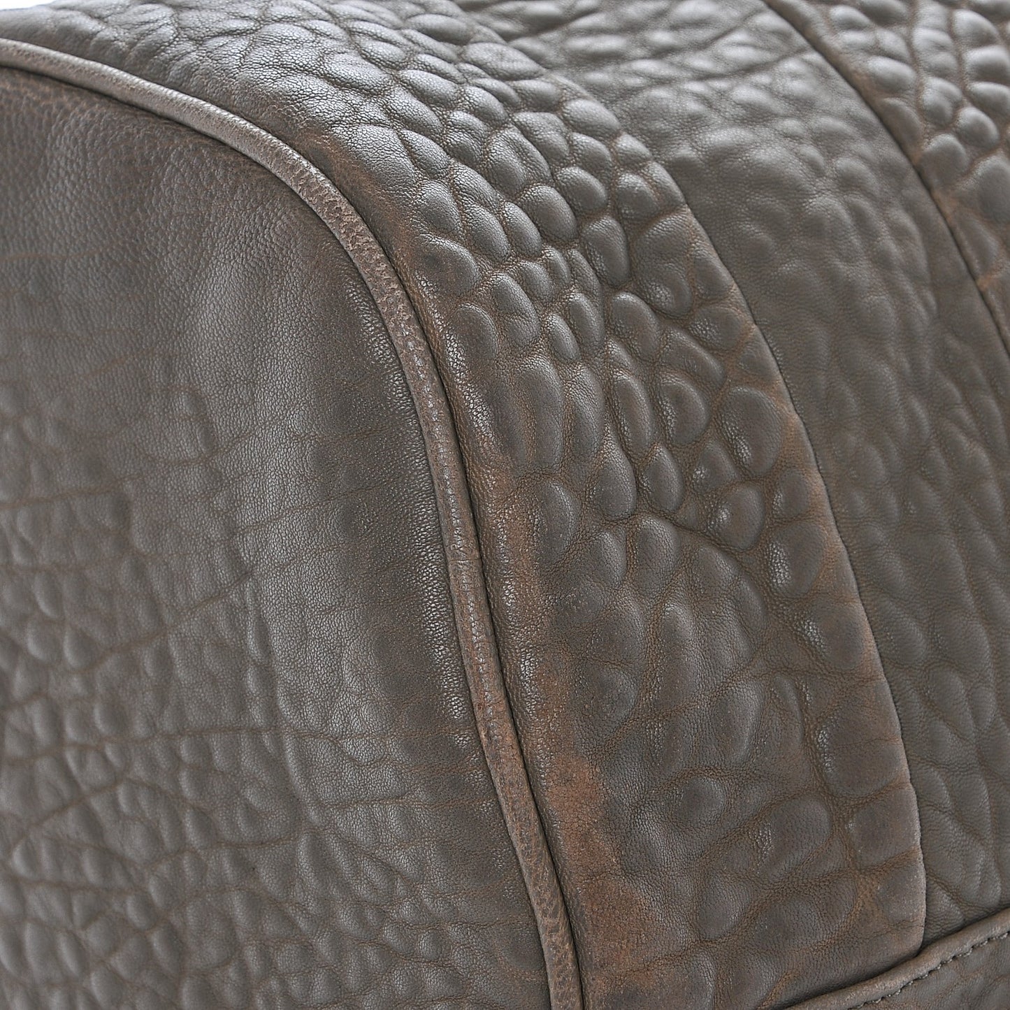 Pebbled Lambskin Rocco Grey