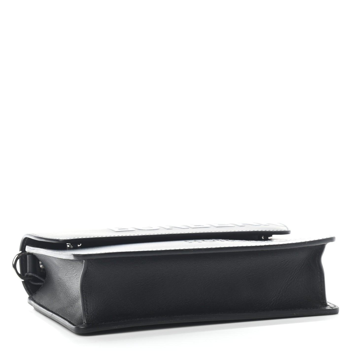 Calfskin Graphic Printed Oscar Crossbody Bag Black