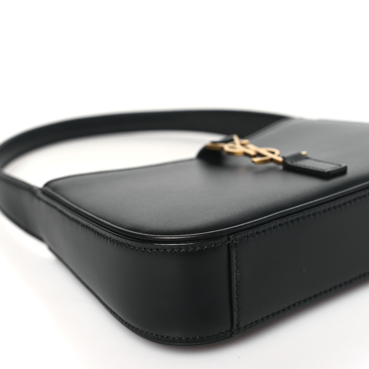 Smooth Calfskin Le 5 A 7 Mini Hobo Black