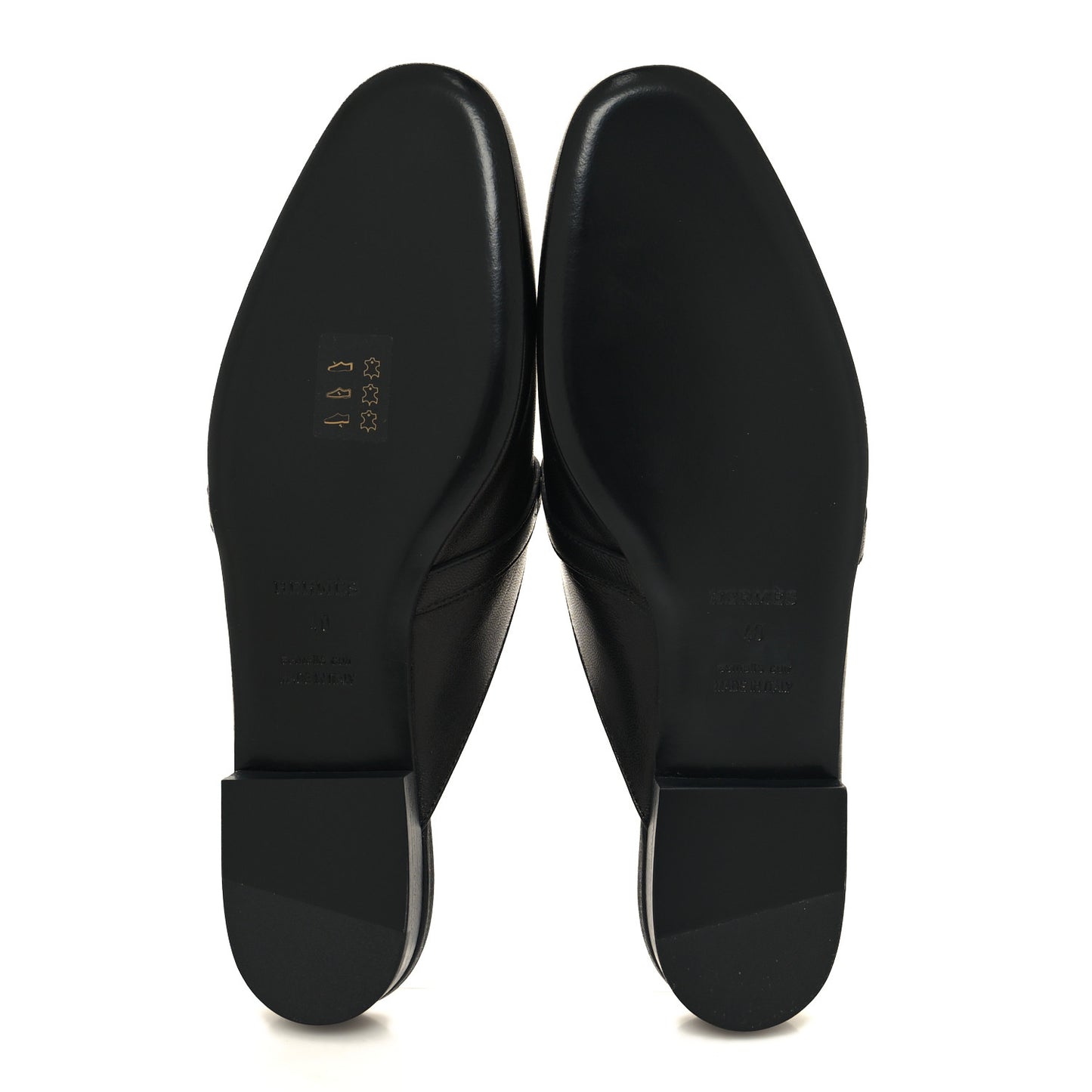 Goatskin Oz Mules 40 Black