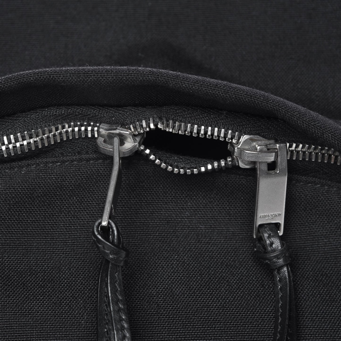 Canvas Stars Print Hunting Backpack Black Silver