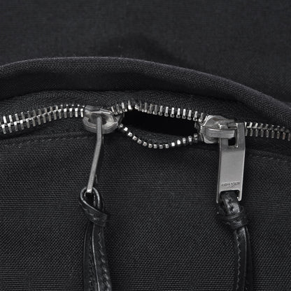 Saint Laurent Canvas Stars Print Hunting Backpack Black Silver 7 of 10