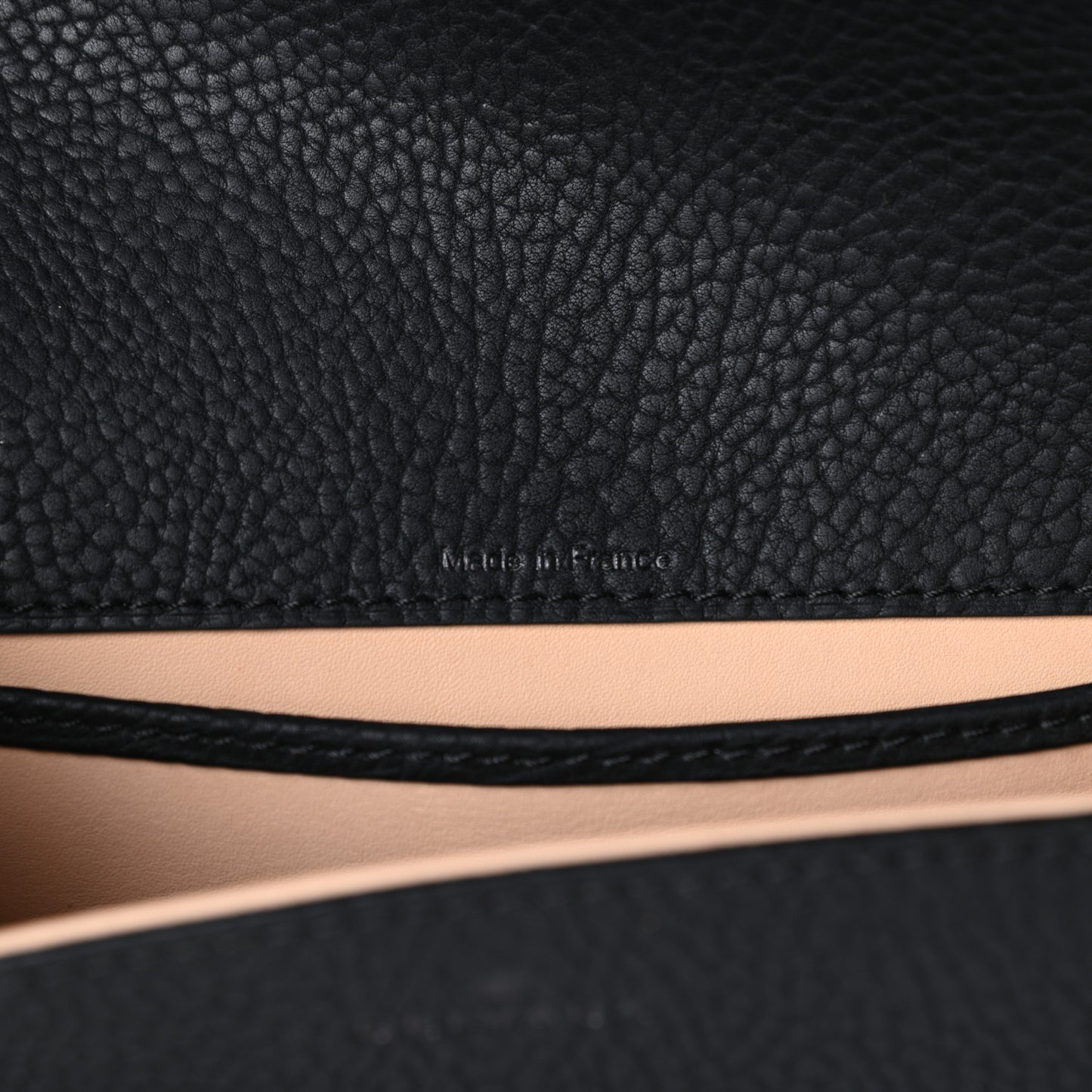 Taurillon Stingray Mini Madame Crossbody Black