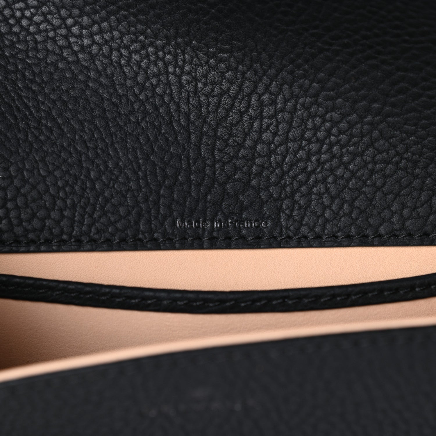 Delvaux Taurillon Stingray Mini Madame Crossbody Black 6 of 9