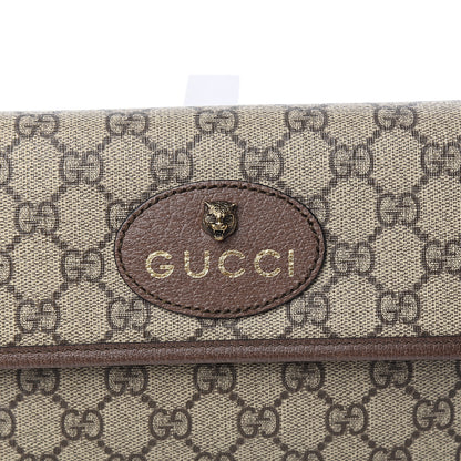 Gucci GG Supreme Monogram Neo Vintage Web Belt Bag Brown 9 of 9