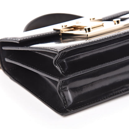 Versace Patent Small Diamante Flap Black 5 of 10