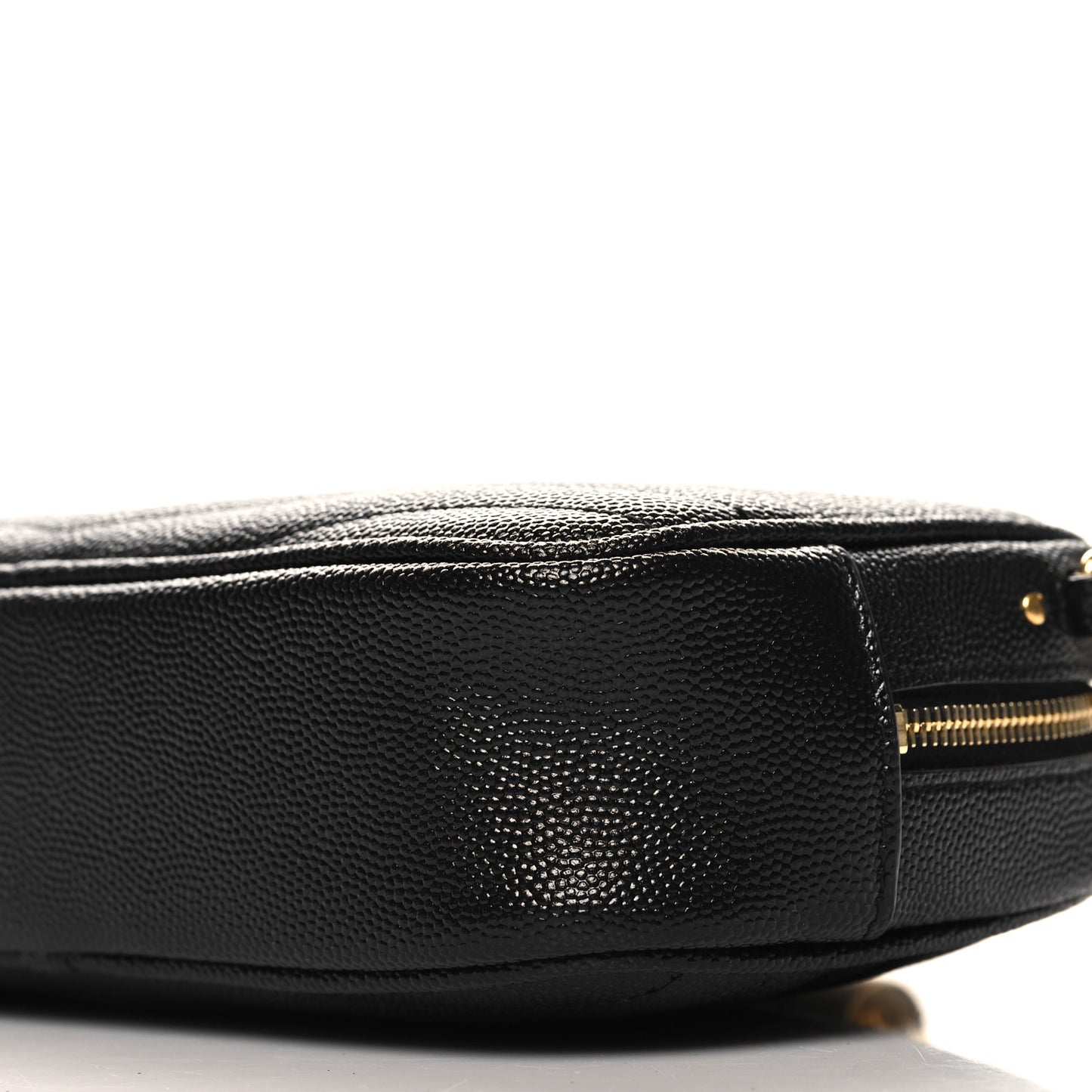 Grain De Poudre Matelasse Monogram Mini Lou Camera Bag Black